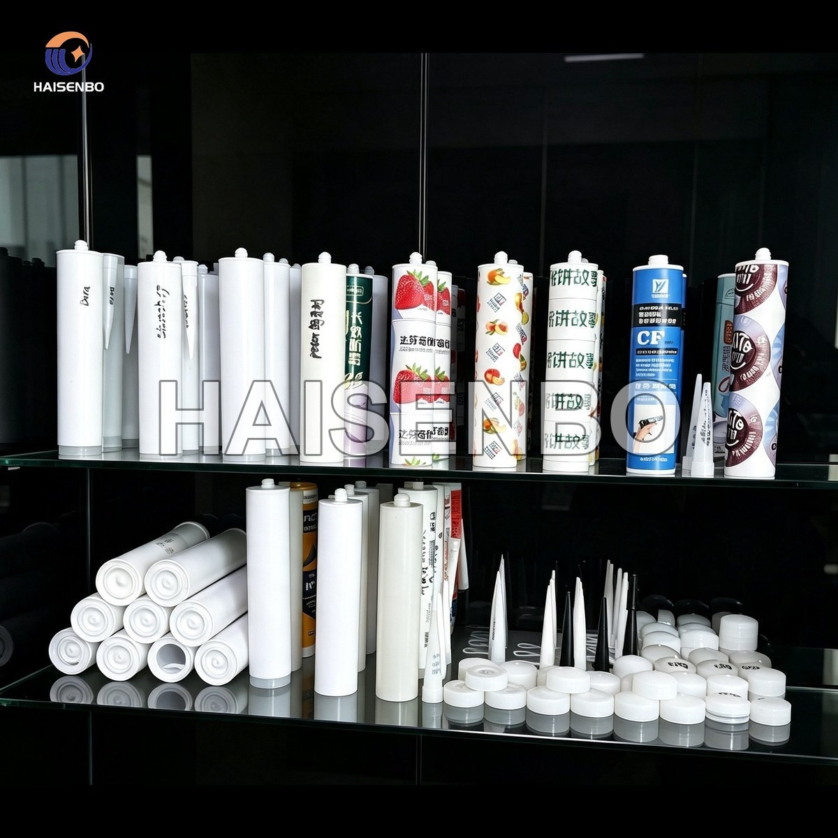 Haisenbo silicone and grease cartridge mold with sample cartridges